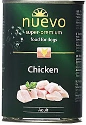 NUEVO консервы для собак с курицей, 400гр