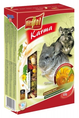 Vitapol Karma barība šinšilām 450gr (ZVP-1600)