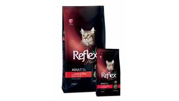 REFLEX kaķu sausā barība ar jēru 32/14, 1.5kg (RFP-030)