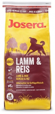 JOSERA SUPER PREMIUM LAMB & RICE 20/11, 12.5kg