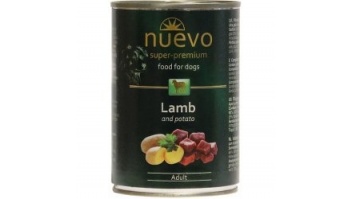 NUEVO консервы для собак с бараниной, 400гр