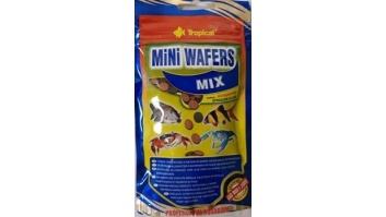 MINI WAFERS MIX корм в виде таблеток для сомов и ракообразных, 90гр