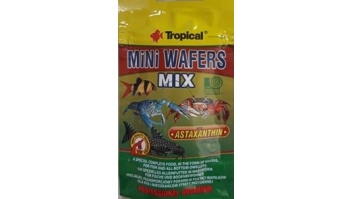 MINI WAFERS MIX корм в виде таблеток для сомов и ракообразных, 18гр