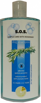 S.O.S. противопаразитарный шампунь для собак, 250мл