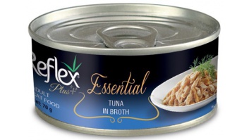 Reflex Essential konservi kaķiem - Tuncis savā sulā, 70gr