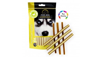 FINE DOG Pīles strēmeles (gardums suņiem), 80gr (00946)