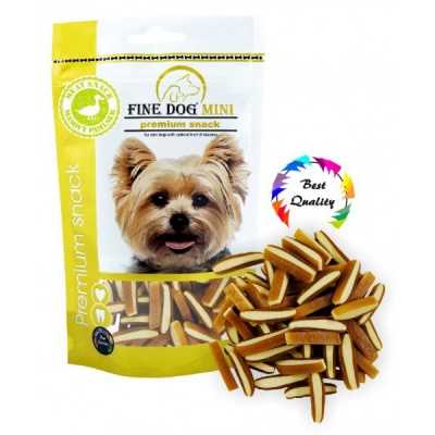 FINE DOG mini sendviči ar pīli suņiem, 80gr (00973)