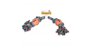 Šņore ar 2 tenisa bumbām 42cm (01609)