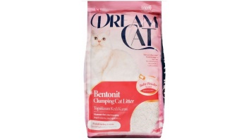 Kaķu smiltis Dream Cat ar bērnu pūderi 5L (DMC-003)