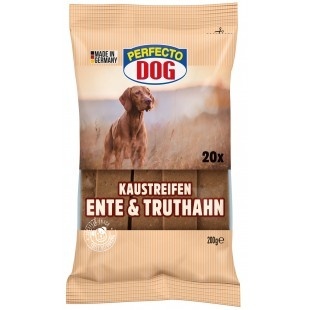 Perfecto dog gaļas plāksnes ar pīli un tītaru 200g (1232PE)