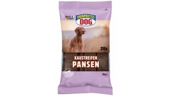 Perfecto Dog gaļas plāksnes ar l/l kuņģi 200g (1233PE)
