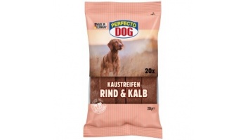 Perfecto dog gaļas plāksnes ar liellopu un teļu 200g (1234PE)