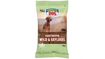 Perfecto dog gaļas plāksnes ar medījumu un putnu gaļu 200g (1235PE)